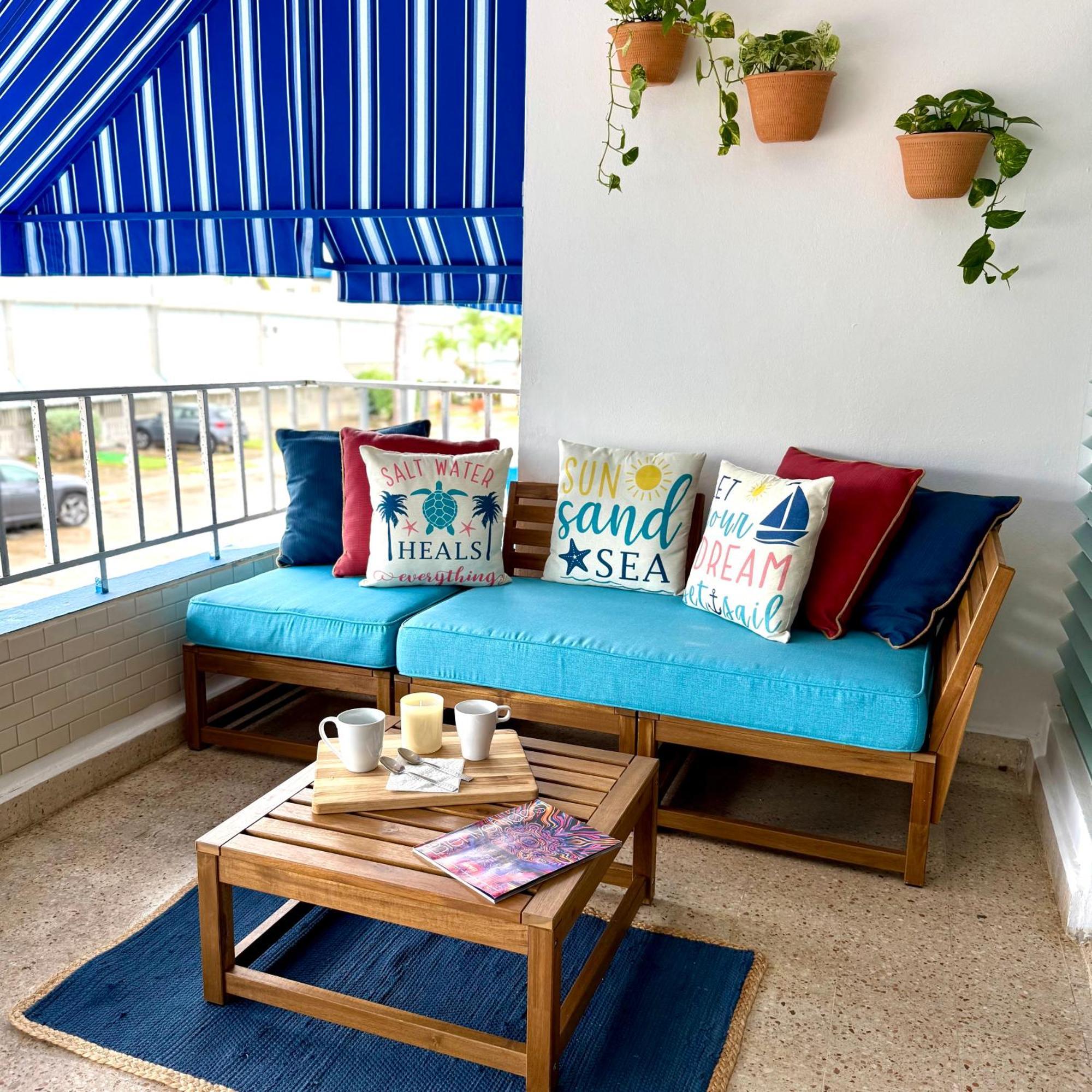 Oceanview Apartment Steps To The Beach Luquillo Ngoại thất bức ảnh